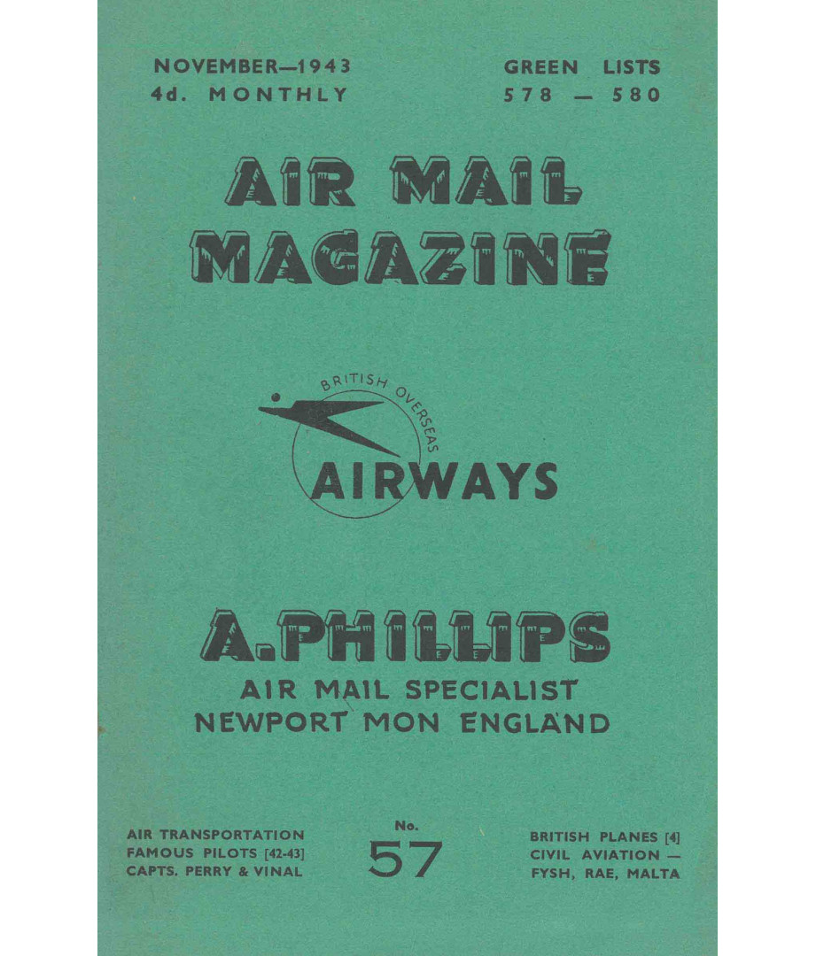 AIR MAIL MAGAZINE - annate 1939-1943...